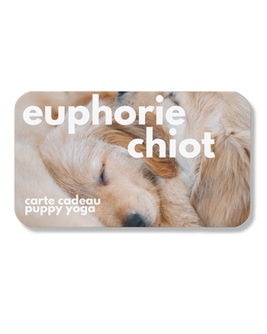 Carte-cadeau Puppy Yoga